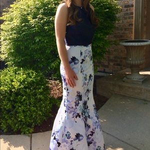 Prom/formal two-piece dress